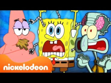 SpongeBob  TERBAIK dari SpongeBob Musim 8!  Kompilasi 2+ Jam  Nickelodeon Bahasa