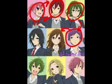 شرحت لكم قصة انمي( horimiya )في اقل من ٢٠ ثانيه 😭