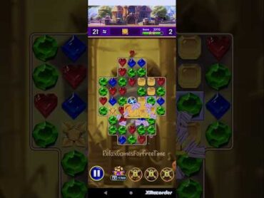 Jewel Magic Soul  Level 2 gameplay match 3 puzzle game walkthrough match3game matchgame games