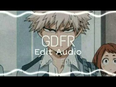 Gdfr  Flo Rida ft. Sage the Gemini [Edit Audio]