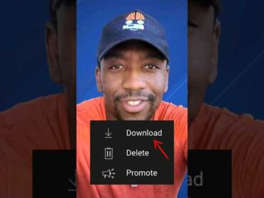 How To DOWNLOAD Your Own YouTube Video As A File