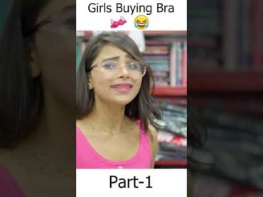 Girls Buying Bra 😂😂  Deep Kaur  girls shopping bra comedy funny shorts