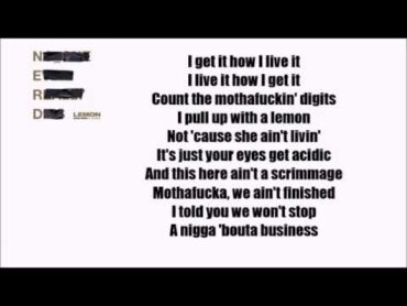 N.E.R.D & Rihanna  Lemon  ft. Drake (Official Lyrics) [REMIX]