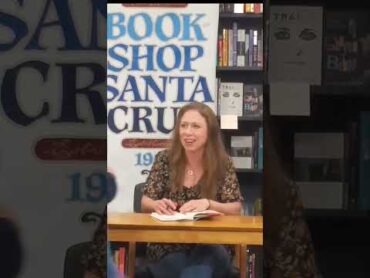 Chelsea Clinton signing her book in California.