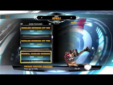 NBA 2k14 Center PF Dunk contest and dunks tips