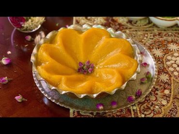 حلوا کاسه شیرازی خوش عطر و خوشمزه با تمام نکات  Persian Halwa Kase Shirazi