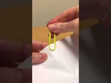 How to use a paper clip shorts paperclips