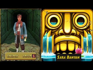 Unlocking Sara Banyan In Enchanted Palace Temple Run 2 new character.