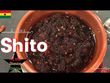 How to make the BEST Shito (Ghanaian Black Chili Oil/Sauce)✔