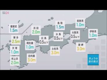 日テレニュース24 天気予報・BS日テレ オープニング（2023年9月25日） /NTV News 24 Weather Forecast and BS NTV Opening (2023/9/25)