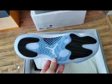 Air jordan 11 legend blue 2024 unboxing review