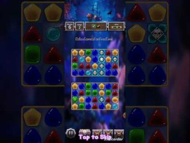 Jewel Haunted Ship  Levels 1, 2 gameplay match 3 logic puzzle game walkthrough match3game games