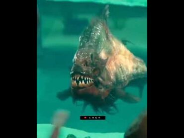 السمكة المتوحشه بيرانا  (wild fish (piranha🐟☢️☢️