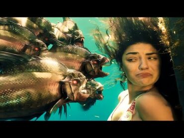 بتتفاجئ بأسمك مفترسه بتهجم عليهم وبتحصل مجزره ومن الصعب التخلص منها،ملخص فيلم piranha 3dd