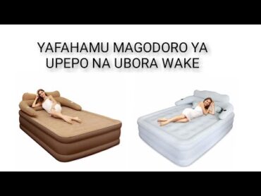 best air mattress for home 2024yafahamu magodoro ya upepo