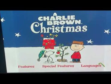 A Charlie Brown Christmas 2008 DVD Menu Walkthrough