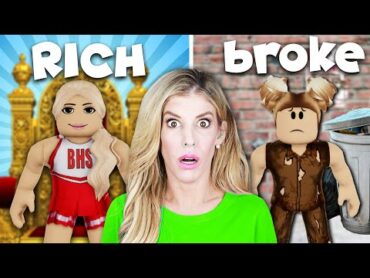 RICH VS BROKE GIRL in Brookhaven! (Rebecca Zamolo Roblox RP)