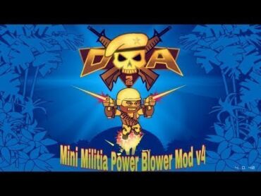 تحميل لعبة منى ميليشيا مهكره How to download Mini Militia Power Blower