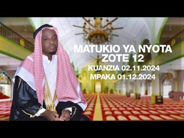 MATUKIO YA NYOTA YA MWEZI. KUANZIA 02.11.2024 MPAKA 02.12.2024