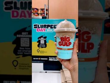 7Eleven slurpee day 2024 😋 shorts 7eleven 711 slurpee slushie seveneleven funny vlog