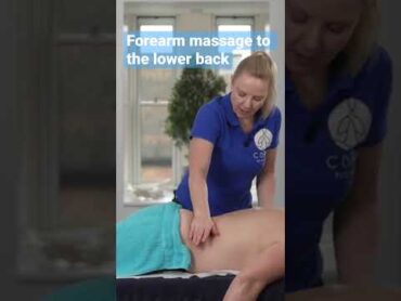 Massage to Lower Back  massage