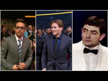 Robert Downey Jr vs Johnny Depp vs Mr Bean  Attitude Whatsapp Status  Award Show Entry