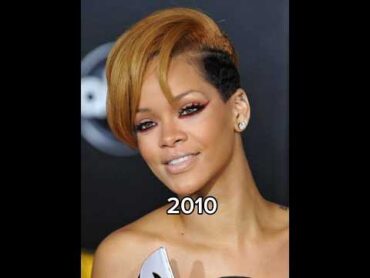 Rihanna&39;s transformation (2000  2023) transformation shorts