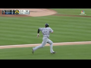 CWS@DET: Garcia lines an RBI single to center