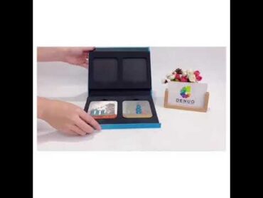 book magnetic box，bank card gift box，with EVA insert support. Commemorative card gift box.