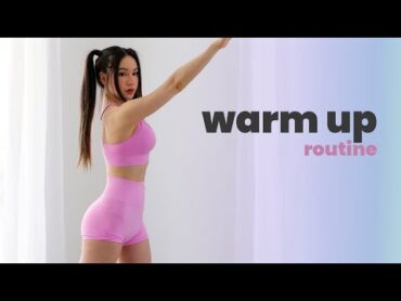 5 Min Warm Up Routine  DO THIS before your workout!