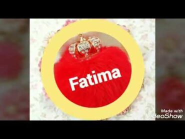 عيد ميلاد سعيد يا فاطمة  ❤️🎂❤️ Happy birthday Fatma