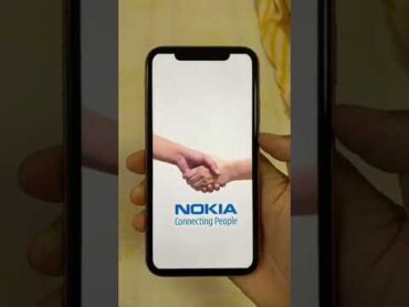 Nokia welcome screen in 2022