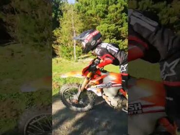 11 years old ripping on Dad&39;s KTM 250 XCF 🤟littleripper youthenduro ktm enduro dirtbike mx