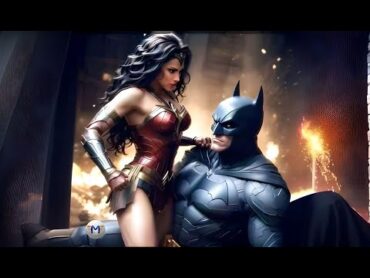 Wonder Woman Defeats Batman  Victory Pose