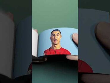 Ronaldo Singing "Mary On A Cross" FlipBook ronaldo tiktok flipbook shorts