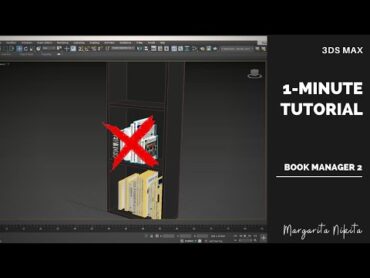 Book Manager 3ds Max