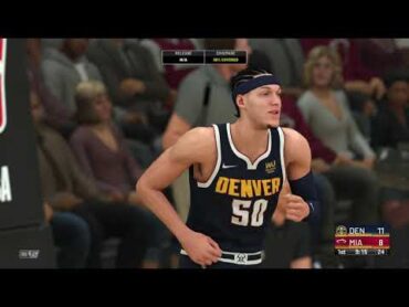 NBA 2K22  Denver Nuggets vs Miami Heat