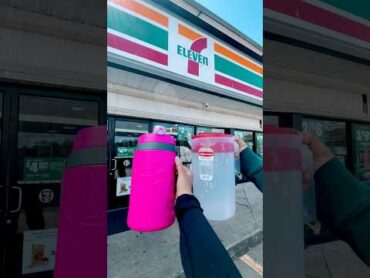 7Eleven bring your own cup day 2024 😋 shorts 7eleven slurpee slushie funny