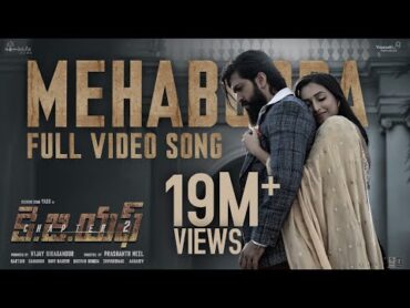 Full Video: Mehabooba (Telugu) KGF Chapter 2  RockingStar Yash  Prashanth Neel  Ravi Basrur