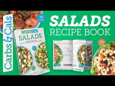 SALADS Recipe Book by Carbs & Cals