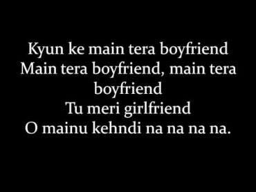 (LYRiCS)Main Tera Boyfriend Full Song Lyrical Video– Arijit Singh  Raabta HD