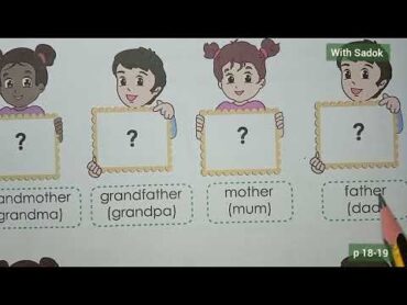 شرح الصفحة 1819 من الكتاب المدرسي للسنة الثالثة إبتدائي لغة إنجليزية