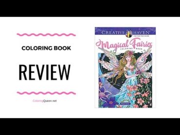 Magical Fairies  Coloring Book Review  Marjorie Sarnat