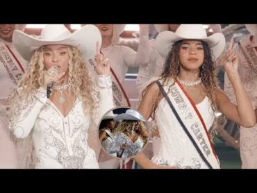 Beyoncé Brings Blue Ivy Out During Debut &39;Cowboy Carter&39; Performance at RavensTexans Halftime Show