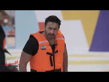 رد فعل حمادة هلال بعد رؤية رامز جلال في رامز عقله طار