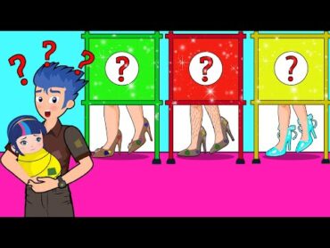 Equestria Girls Princess Dress Up Rich and Poor Story  Hilarious Cartoon Compilation