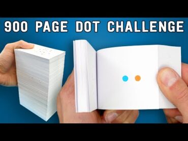 900 Page FLIPBOOK // Dot Challenge