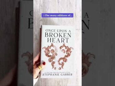 Once Upon a Broken Heart editions booktube booktuber books yabooks