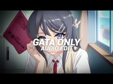 gata only (slowed to perfection)  floyymenor ft. cris mj [edit audio]