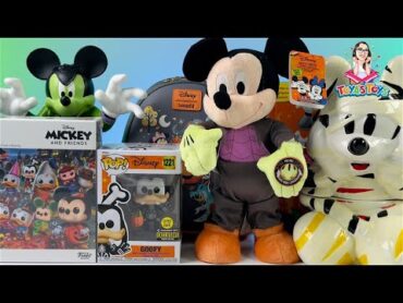 Unboxing and Review of Disney Spooky Edition Mickey and Friends Toy Collection